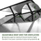 [06x12FT] Premium Polycarbonate Gray Walk-In Greenhouse Kit With Adjustable Vent And Lockable Door (SAK35264) - Saksby Wholesale - Adjustable Roof View