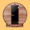 Premium Red Cedar 4-Person Barrel Sauna With Heater Guard And Towel Rack (97538641) - SAKSBY.com - Saunas - SAKSBY.com