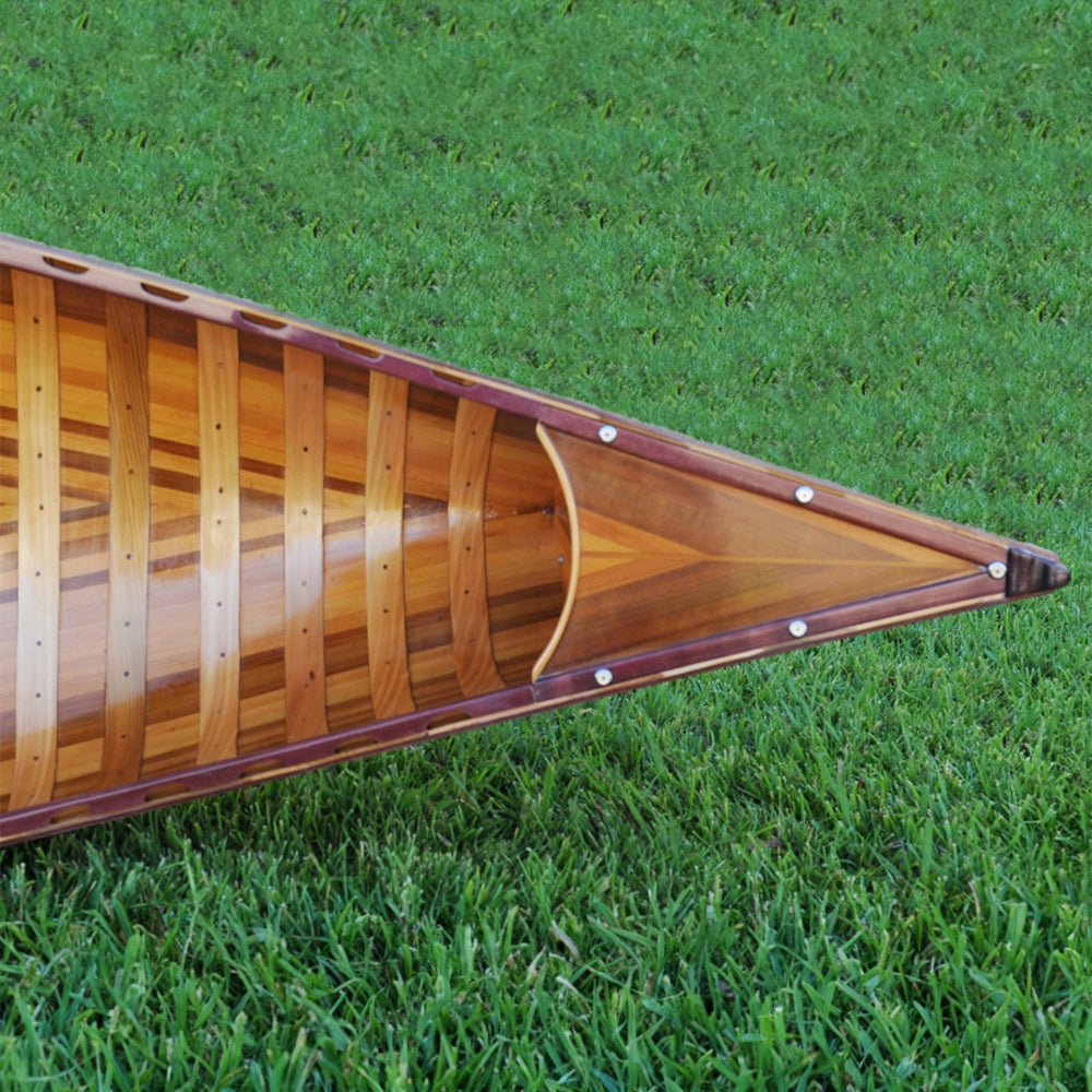 Premium Red Cedar Canoe With Ribs Curved Bow, 10FT (95261384) - SAKSBY.com - Canoes - SAKSBY.com