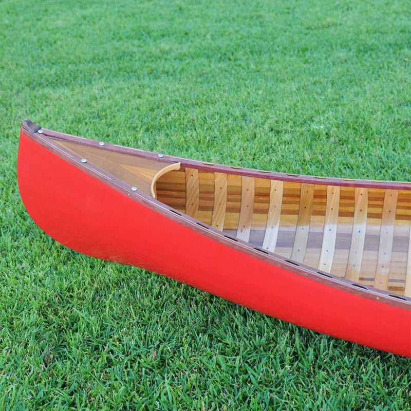 Premium Red Cedar Canoe With Ribs Curved Bow, 10FT (95261384) - SAKSBY.com - Canoes - SAKSBY.com