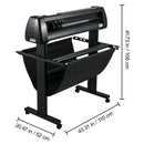 Premium Vinyl Cutting Plotter Printer Machine Kit, 34'' (93612405) - SAKSBY.com - Vinyl Printer - SAKSBY.com