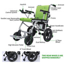 PRIDE D3-C 24V/10AH Electric Motorized Folding Wheelchair, 300W (97523641) - SAKSBY.com - Electric Wheelchairs - SAKSBY.com