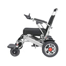 Pride E-7001 24V/12AH Heavy-Duty Electric Foldable Wheelchair W/ Damping System, 500W (SAK95206) - Saksby Wholesale - Side View