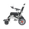 Pride E-7001 24V/12AH Heavy-Duty Electric Foldable Wheelchair W/ Damping System, 500W (SAK95206) - Saksby Wholesale - Side View