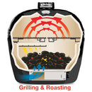 PRIMO All-In-One Oval Large 300 Ceramic Kamado Grill W/ Cradle, Side Shelves & Stainless Steel Grates -) Specifications View