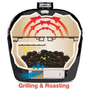 Primo Oval Large 300 All-In-One Ceramic Kamado Grill W/ Cradle, Side Shelves & Stainless Steel Grates [PGCLGC] (SAK21293) - Saksby Wholesale - Air and Heat Flow View