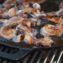 Primo Oval Large 300 All-In-One Ceramic Kamado Grill W/ Cradle, Side Shelves & Stainless Steel Grates [PGCLGC] (SAK21293) - Saksby Wholesale - Demonstration View