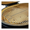 Primo Oval Large 300 All-In-One Ceramic Kamado Grill W/ Cradle, Side Shelves & Stainless Steel Grates [PGCLGC] (SAK21293) - Saksby Wholesale - Grill Top