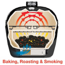 Primo Oval Large 300 All-In-One Ceramic Kamado Grill W/ Cradle, Side Shelves & Stainless Steel Grates [PGCLGC] (SAK21293) - Saksby Wholesale - Type of Cooking View