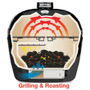 PRIMO Oval XL 400 Ceramic Kamado BBQ Grill W/ Stainless Steel Grates - PGCXLH (98723100) - Demonstration View