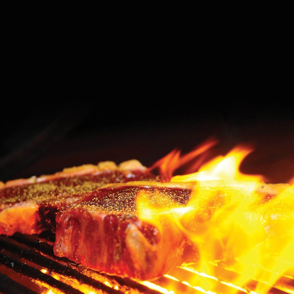 Primo Oval XL 400 Ceramic Kamado BBQ Grill W/ Stainless Steel Grates [PGCXLH] (SAK23100) - Saksby Wholesale - Demonstration View