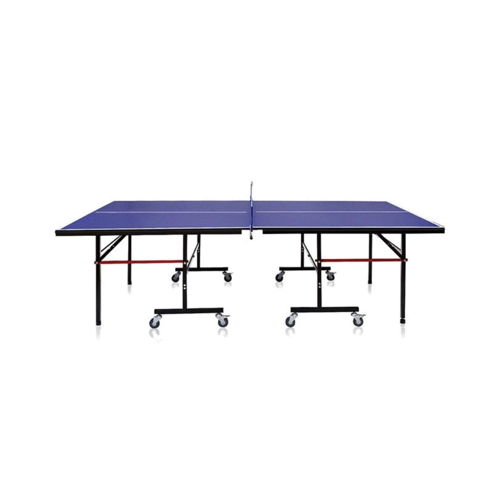 Professional Foldable Portable Modern Ping Pong Table Tennis Table, 9FT (SAK94310) - Saksby Wholesale - Side View White Background