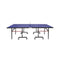 Professional Foldable Portable Modern Ping Pong Table Tennis Table, 9FT (SAK94310) - Saksby Wholesale - Side View White Background