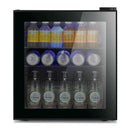 Small Countertop Beverage Cooler Fridge W/ Glass Door, 60 CANS - SAKSBY.com - Wine Fridges - SAKSBY.com
