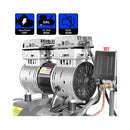 Small Portable Electric Oil-Free Commercial Ultra Quiet Air Compressor Tank, 8 GAL (92851263) - Zoom Parts View