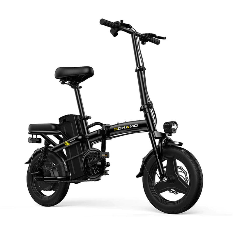 SOHAMO A2 48V 12/16AH Foldable Electric Bicycle (94617253) - SAKSBY.com - Electric Bicycles - SAKSBY.com