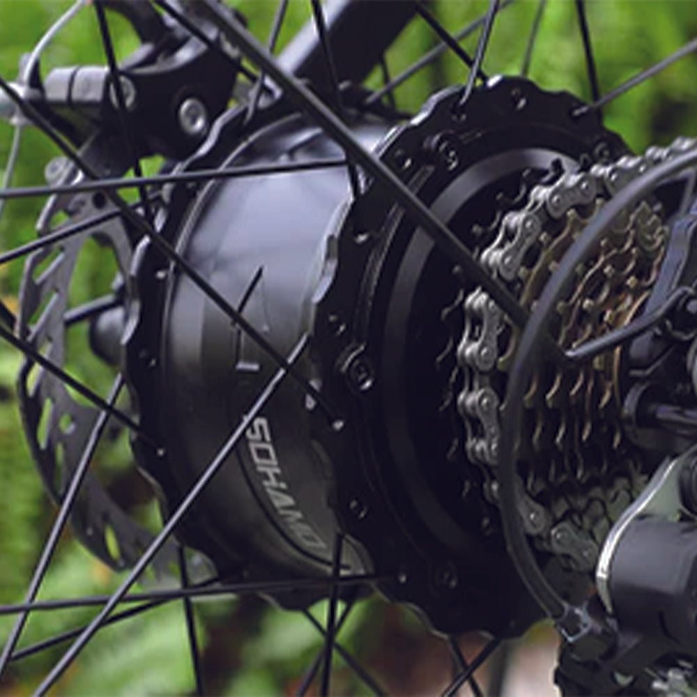 SOHAMO M3 48V 15/20AH Fat Tire Electric Bike, 750W (96827140) - SAKSBY.com - Electric Bicycles - SAKSBY.com
