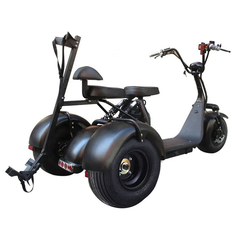 SOVERSKY T7.0 2000W/20AH 3-Wheel Electric Fat Tire Golf Trike Bike, 440LBS (93641324) - SAKSBY.com - Motorcycles & Scooters - SAKSBY.com