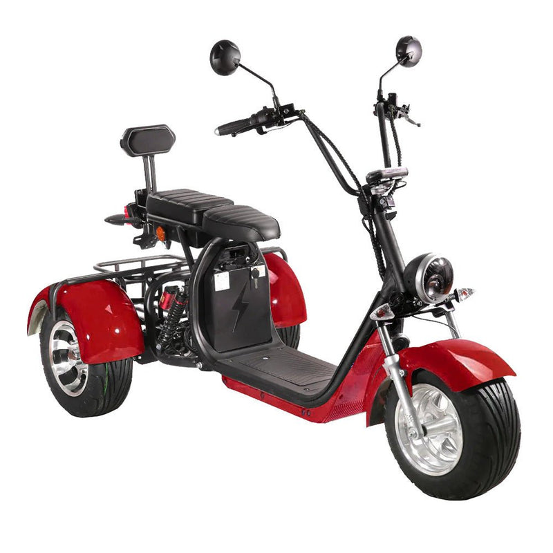 SOVERSKY T7.1 2000W/20AH 3-Wheel Electric Fat Tire Mobility Adult Trike Bike, 440LBS (93825647) - SAKSBY.com - Motorcycles & Scooters - SAKSBY.com