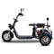 SOVERSKY T7.1 2000W/20AH 3-Wheel Electric Fat Tire Mobility Adult Trike Bike, 440LBS Side View