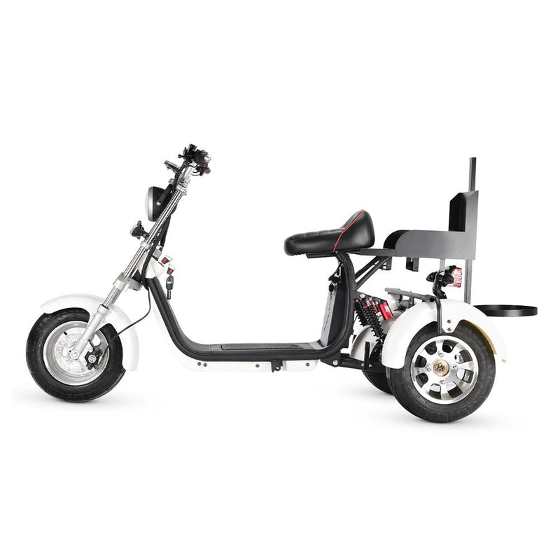 SOVERSKY T7.3 2000W/20Ah 3-Wheel Electric Fat Tire Golf Trike Bike, 440LBS (95182638) - SAKSBY.com - Motorcycles & Scooters - SAKSBY.com