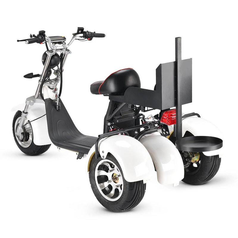 SOVERSKY T7.3 2000W/40Ah 3-Wheel Electric Fat Tire Golf Trike Bike - SAKSBY.com - Motorcycles & Scooters - SAKSBY.com