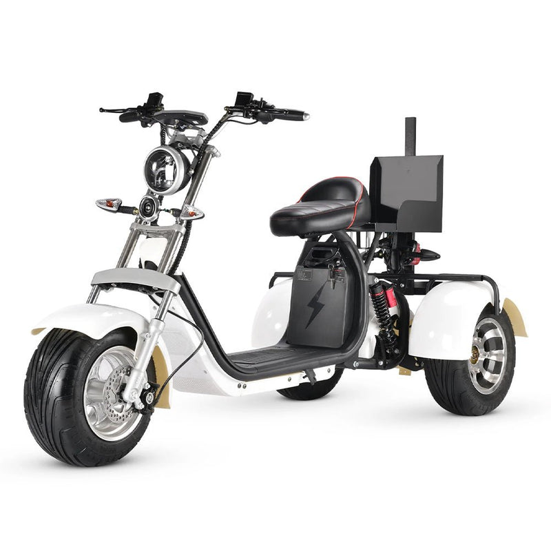 SOVERSKY T7.3 2000W/40Ah 3-Wheel Electric Fat Tire Golf Trike Bike - SAKSBY.com - Motorcycles & Scooters - SAKSBY.com