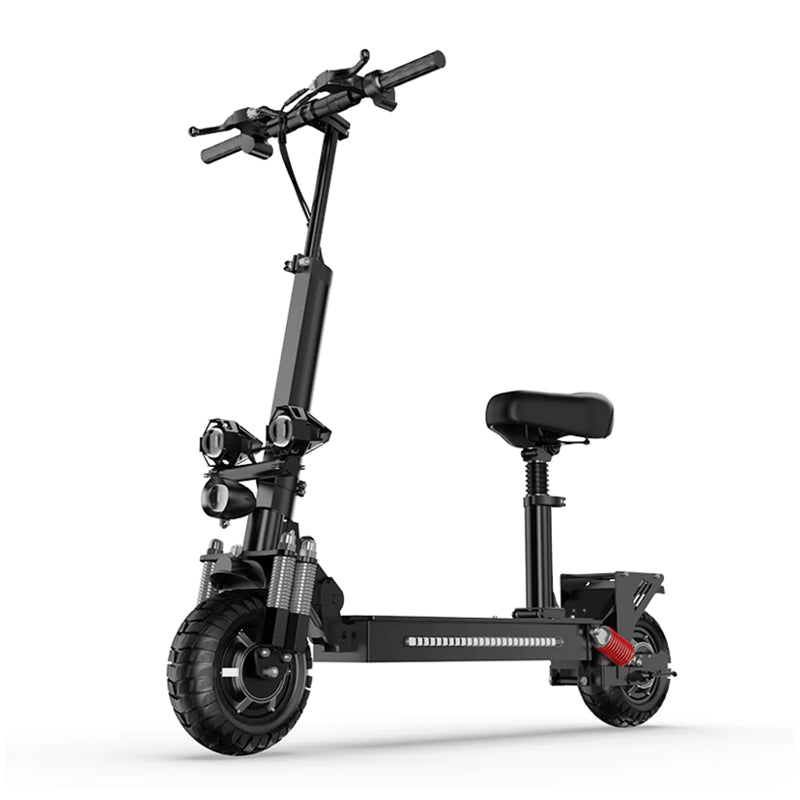 TOMOFREE ES10 Foldable Off-Road Electric Scooter Bike W/ Seat (93241567) - SAKSBY.com - Electric Scooters - SAKSBY.com