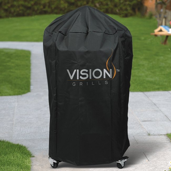 VISION GRILL C-Series Heavy Duty Red Ceramic Kamado Grill, 47" - SAKSBY.com - SAKSBY.com