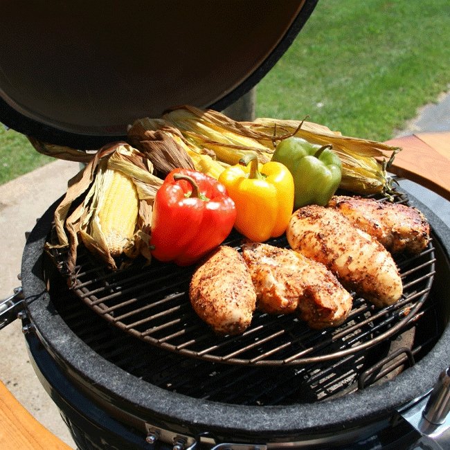 VISION GRILL C-Series Heavy Duty Red Ceramic Kamado Grill, 47" - SAKSBY.com - BBQ Grills - SAKSBY.com