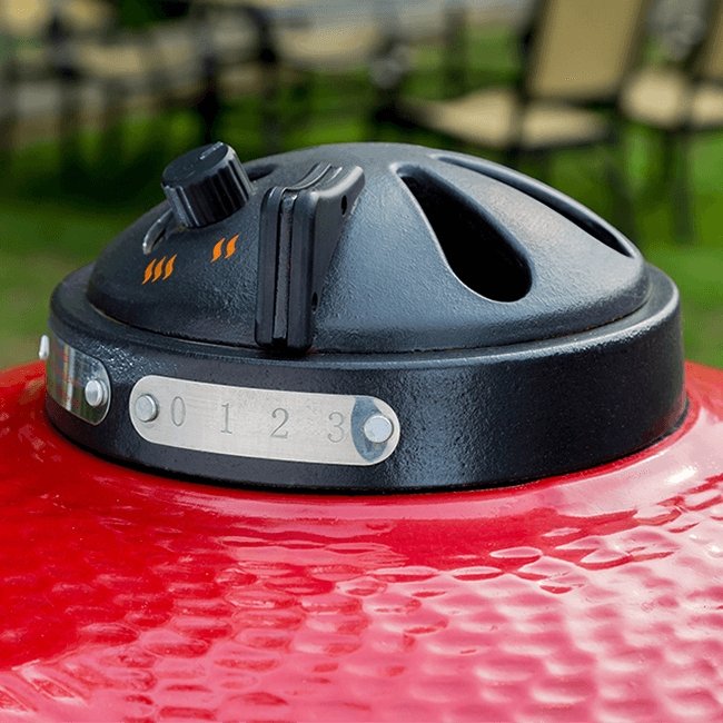 VISION GRILL C-Series Heavy Duty Red Ceramic Kamado Grill, 47" - SAKSBY.com - SAKSBY.com