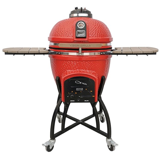 VISION GRILLS C-Series Heavy Duty Ceramic Kamado Grill, 47" - SAKSBY.com - BBQ Grills - SAKSBY.com
