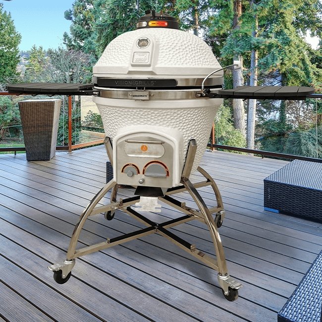 VISION GRILLS Elite Series XD702 Maxis Ceramic Kamado - SAKSBY.com - BBQ Grills - SAKSBY.com