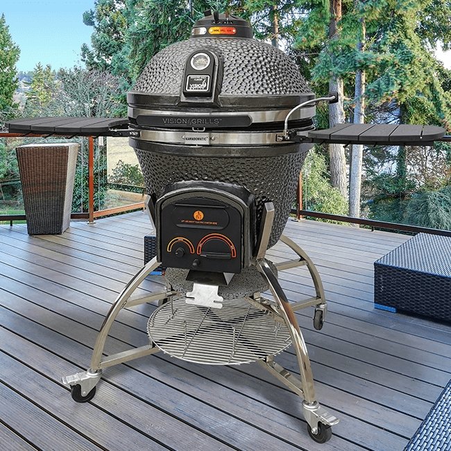 VISION GRILLS Elite Series XD702 Maxis Ceramic Kamado - SAKSBY.com - BBQ Grills - SAKSBY.com