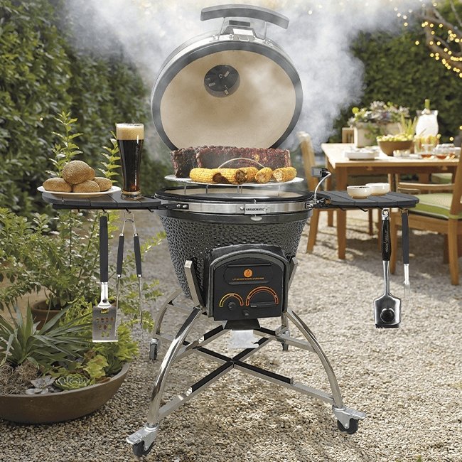 VISION GRILLS Elite Series XD702 Maxis Ceramic Kamado - SAKSBY.com - BBQ Grills - SAKSBY.com