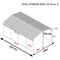 VKU Premium Modern Heavy Duty Outdoor Alloy Steel Carport Canopy, 12x20FT (91486752) - SAKSBY.com - Sheds, Garages & Carports - SAKSBY.com