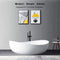 WBT Premium Freestanding Extra Large Oval Stone Besin Soaking Bathtub, 71" (SAK80751) - Saksby Wholesale - Lifestyle View