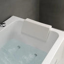 WBT Premium Modern Acrylic Alcove Rectangular Whirlpool Water Massage Bathtub, 67" (95213864) - SAKSBY.com - Bathtubs - SAKSBY.com