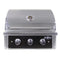 WILDFIRE OUTDOOR LIVING Ranch Pro 304 Stainless Steel Natural Gas Grill, 30" (WF-PRO30G-RH-NG) Front View