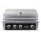 WILDFIRE OUTDOOR LIVING Ranch Pro 304 Stainless Steel Natural Gas Grill, 36" (WF-PRO36G-RH-NG) Front View