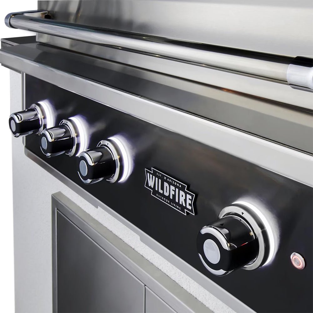 WILDFIRE OUTDOOR LIVING Ranch Pro 304 Stainless Steel Propane Gas Grill, 36" (WF-PRO36G-RH-LP) (91528436) -Zoom Parts View