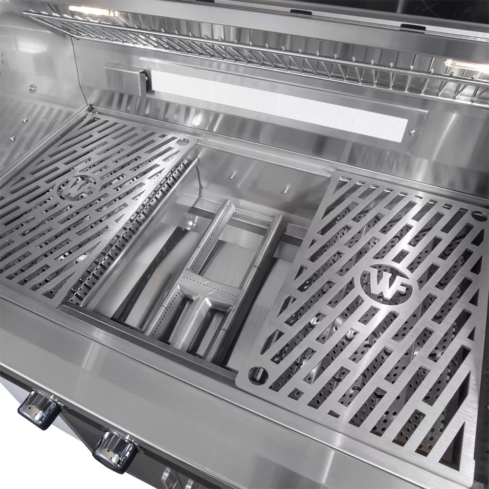 WILDFIRE OUTDOOR LIVING Ranch Pro 304 Stainless Steel Propane Gas Grill, 36" (WF-PRO36G-RH-LP) (91528436) -Zoom Parts View