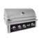WILDFIRE OUTDOOR LIVING Ranch Pro 304 Stainless Steel Propane Gas Grill, 36" (WF-PRO36G-RH-LP) (91528436) - Side View