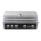 WILDFIRE OUTDOOR LIVING Ranch Pro 304 Stainless Steel Propane Gas Grill, 42" (WF-PRO42G-RH-LP) Front View
