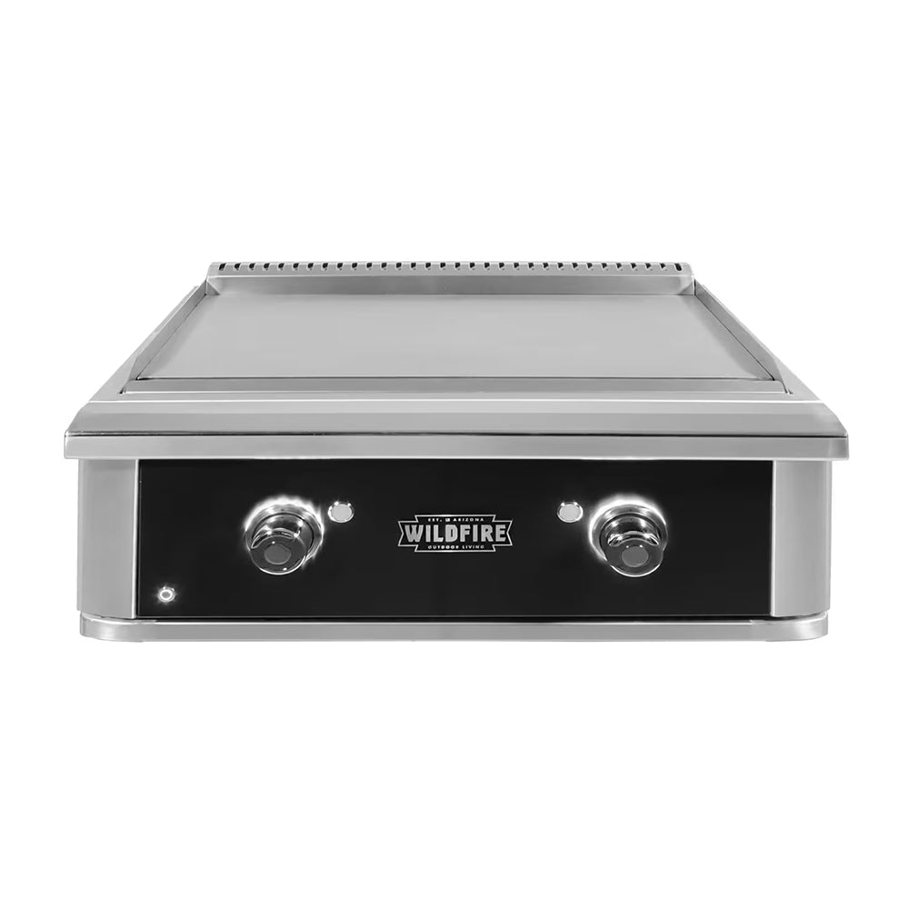WILDFIRE OUTDOOR LIVING Ranch Pro 304 Stainless Steel Propane Griddle, 30" (WF-PROGRD-RH-LP) Back View