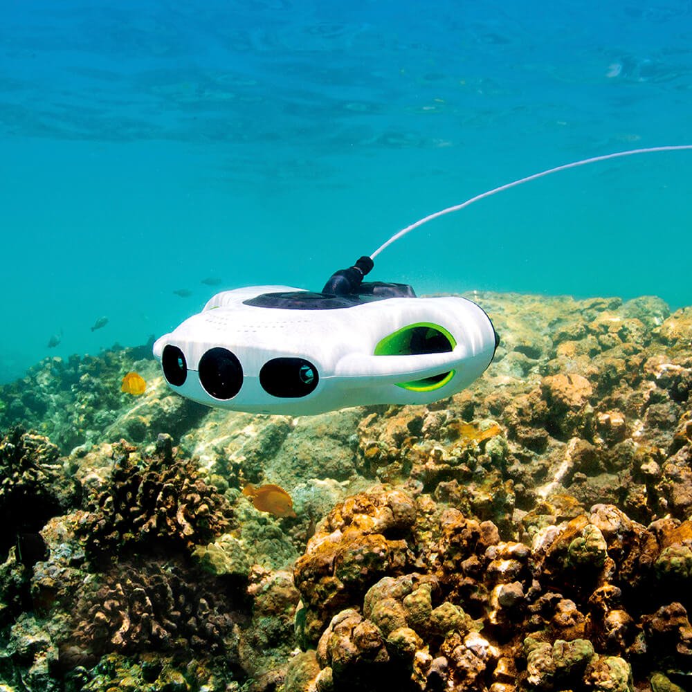 YOUCAN ROBOT BW SPACE PRO Zoom Drone Long Range With Precision Control, 330 FT Depth Range (SAK57694) - SAKSBY.com - Underwater Drones - SAKSBY.com