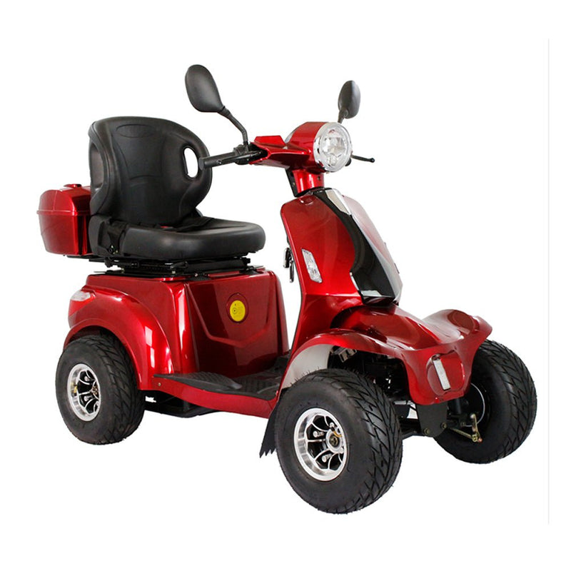 ZVG 4-Wheel 60V/20AH Electric Golf Senior Travel Mobility Scooter For Adults, 400LBS (91582627) - Side View