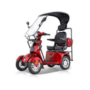 Zvg 600W 60V/20AH Four-Wheel Electric Elderly Handicap Adult Mobility Travel Scooter W/ Cover (SAK95716) - Saksby Wholesale - Side View