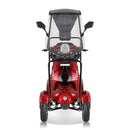 ZVG 600W 60V/20AH Four-Wheel Electric Elderly Handicap Adult Mobility Travel Scooter W/ Cover (95716483) - Front View