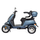 ZVG Heavy Duty 1000W 60V/20AH Four Wheel All-Terrain Travel Mobility Scooter, 440LBS (91645372) - SAKSBY.com Side View
